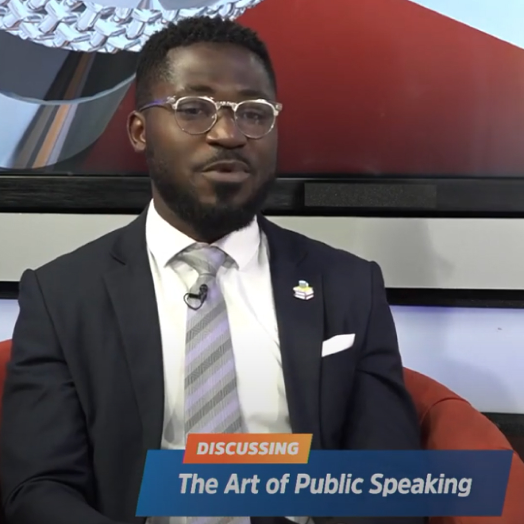 THE AM CLUB: The Art of Public Speaking with Mr. Dei